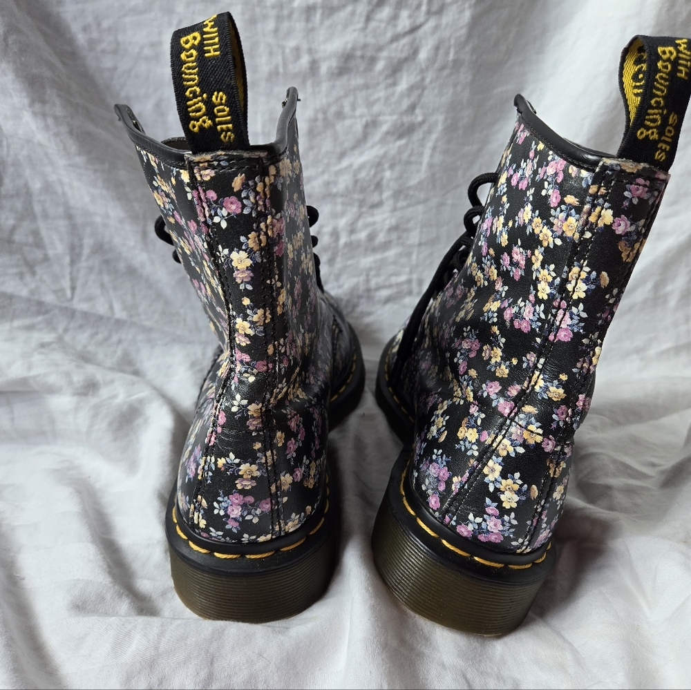 Dr. Marten's Womens Floral Boots - Picture 10 of 10